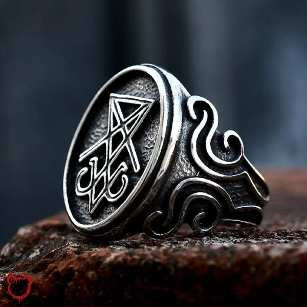 Lucifer Symbolism Ring