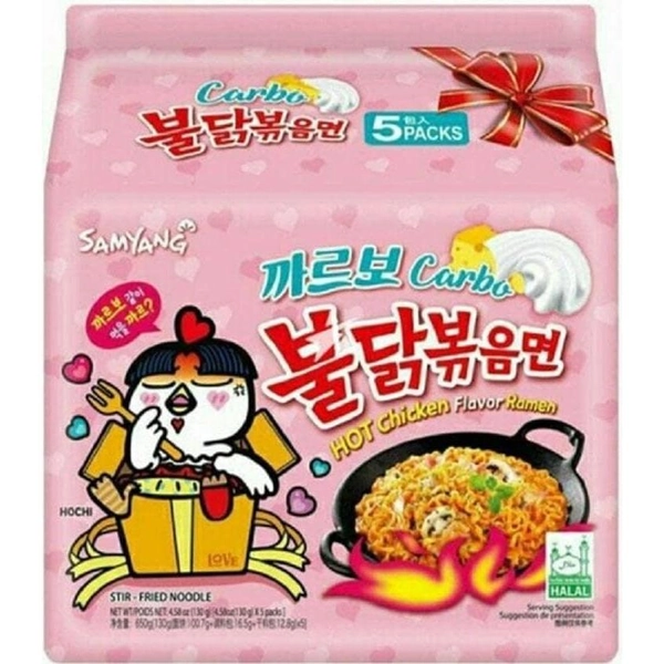 Buldak Hot Chicken Ramen Carbonara