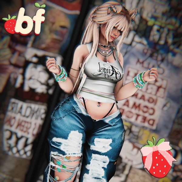 Avatar - Carolina (Opti/PC/Gogo/NSFW) (90+ Toggles) Rave Girl