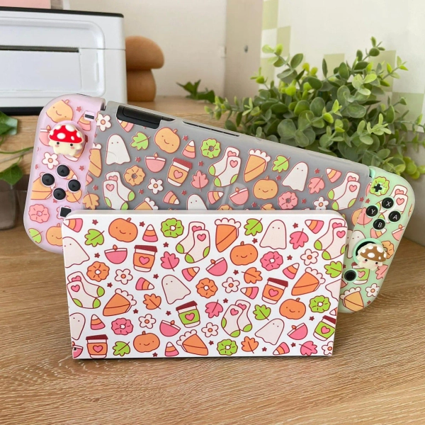 Cozy Girlie Nintendo Switch Case / Nintendo Switch OLED / Nintendo Switch LITE