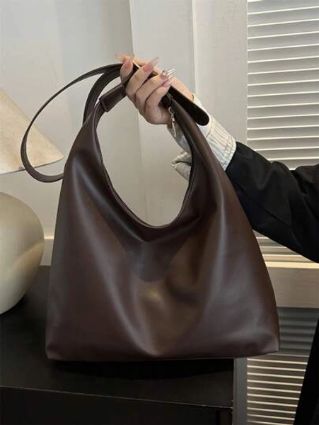 Women's Large Shoulder Tote Bag, New Fashion Design, Chic & Stylish, New Fashionable Big Bags For Women