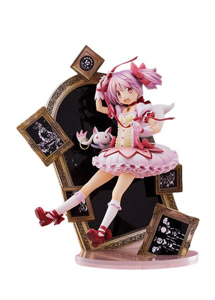 Mahou Shoujo Madoka☆Magica - Kaname Madoka - Kyuubey - 1/7 - 10th Anniversary Ver. (Stronger) [Shop Exclusive] - Shop Exclusive