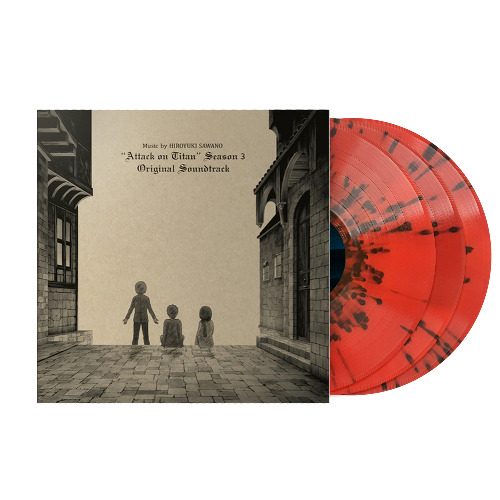 Attack on Titan Season 3 (Original Soundtrack) - Hiroyuki Sawano [Colossal Titan Variant] (3xLP Vinyl Record)