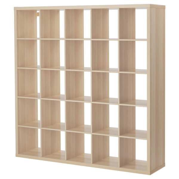 KALLAX Shelf unit - white stained oak effect 71 5/8x71 5/8 "