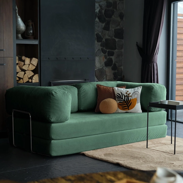 Sectional Floor Sofa, Velvet Teddy Couch, Livingroom Teddy Sofa, Home Decor