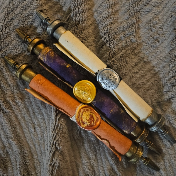 Hand Drawn Spell Scroll l Costume l Renfaire l Tabletop Role Playing l TTRPG Prop l Halloween l Spell Scroll l Magical Item l DnD l