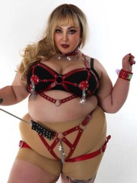 Bondage Cone Bra, O-Ring Choker, Knickers 