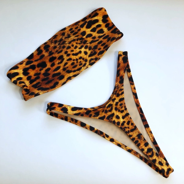 leopard bikini