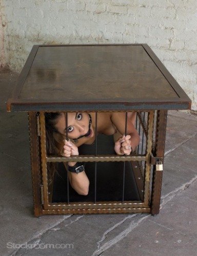Hammered Steel Coffee Table/ Cage | Default Title