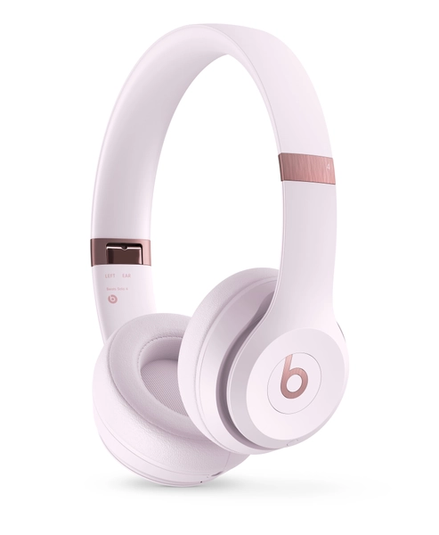 Beats Solo 4 — On-Ear Wireless Headphones — Cloud Pink