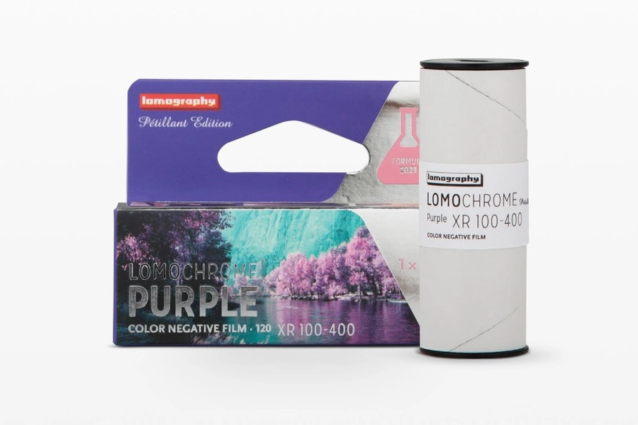 LomoChrome Purple 2021 Pétillant 120 ISO 100–400