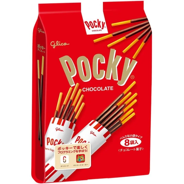 Pocky Chocolate: Original Multipack 9pcs (133,2g, Glico) - Neo Tokyo