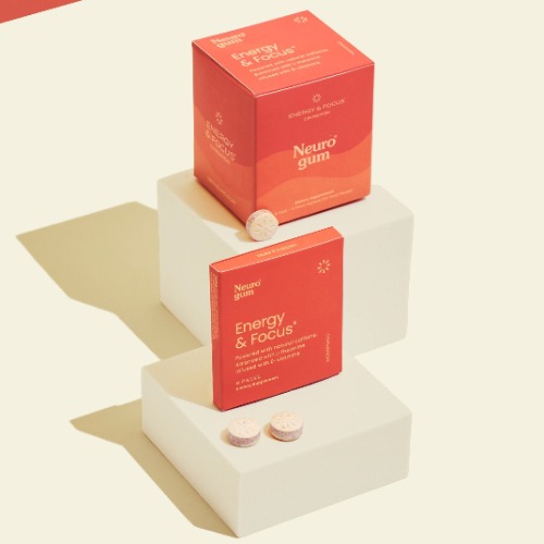 Energy & Focus Gum - Cinnamon / 6 pack (54 pc)