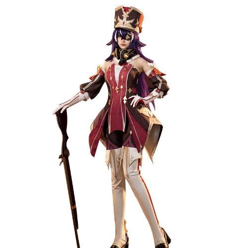 【In Stock】【Size S-2XL】DokiDoki-R Game Genshin Impact Cosplay Fontaine Chevreuse Costume | Costume Only M