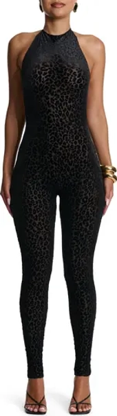 Burnout Open Back Jumpsuit