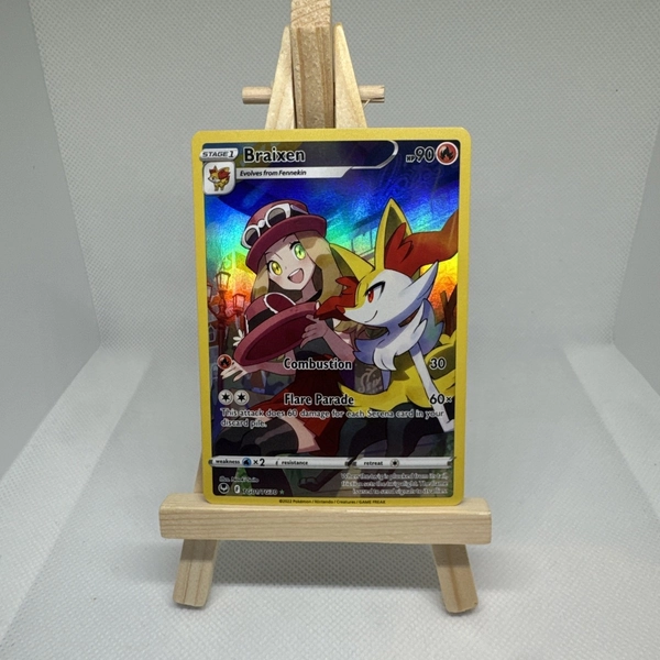 BRAIXEN - TRAINER GALLERY - TG01/TG30 - NM Pokemon Silver Tempest -