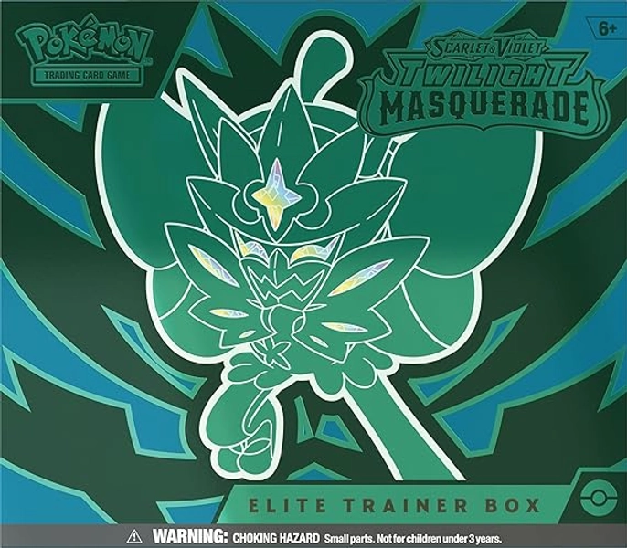 PokΓ©mon TCG: Scarlet & VioletβTwilight Masquerade Elite Trainer Box