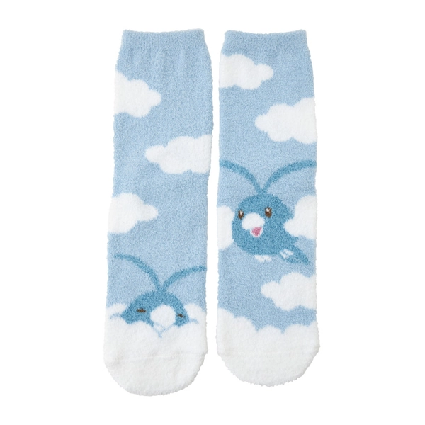 Fluffy Socks 23-25 Swablu Pokémon
