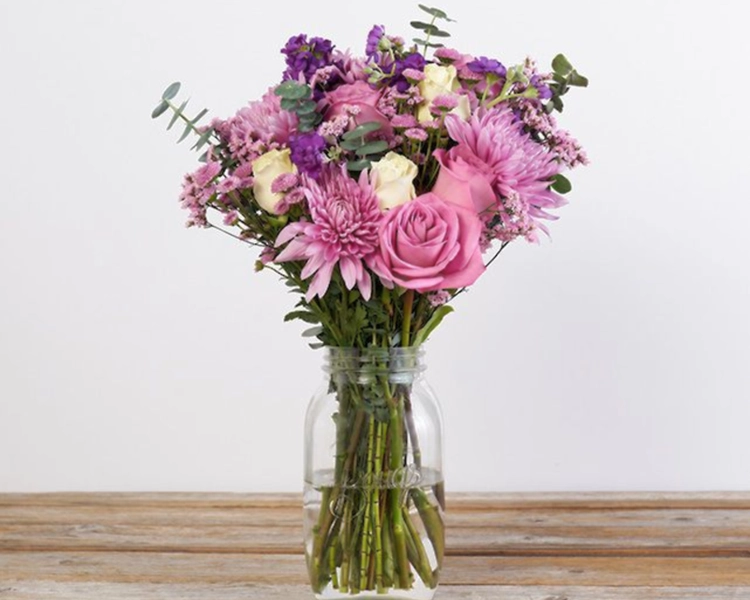 Purple Reign with Signature Vase