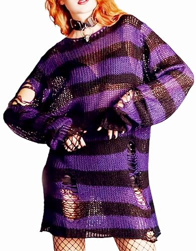 Ripped Goth Sweater