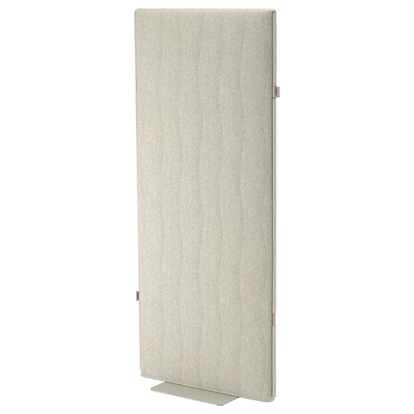MITTZON Acoustic screen, floor standing - Gunnared beige 70x157 cm