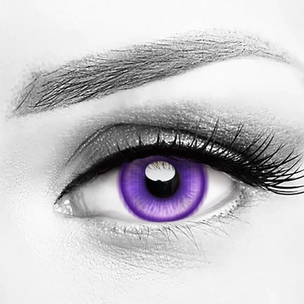 Magic Pop Violet Colored Costume Contacts