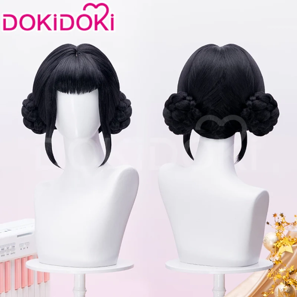 DokiDoki Movie Anime KPOP Demon Hunters Cosplay Zoey Wig Short Black H