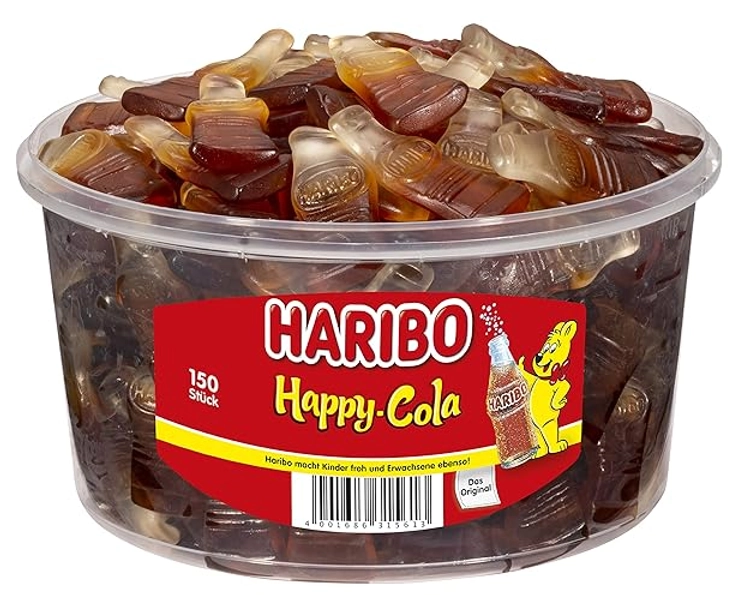 Haribo Happy Coke Can, 150 pieces, 1200g