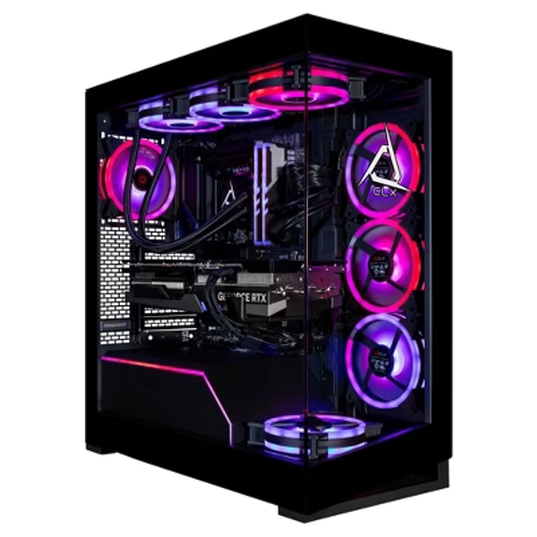CLX Horus Gaming PC - AMD Ryzen 9 9950X3D 4.3GHz 16-Core Processor, 96GB DDR5 Memory, GeForce RTX 5090 32GB Graphics, 2TB SSD, 8TB HDD, WiFi, W11 Home