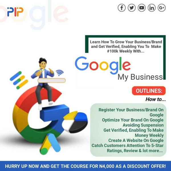 Buy GOOGLE MY BUSINESS COURSE by Aniesodo favour on Selar.co