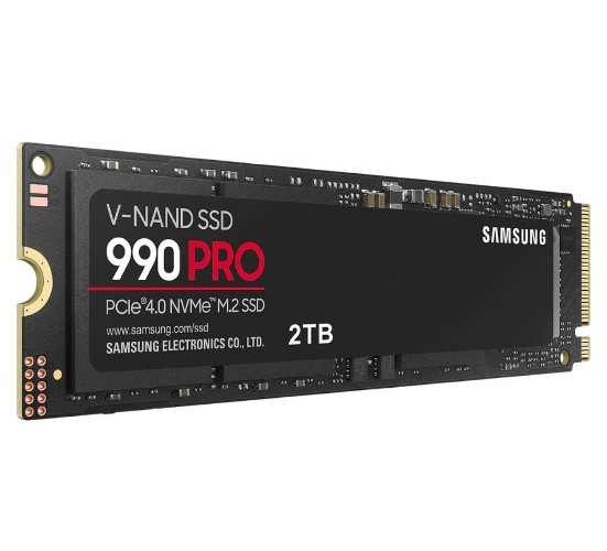 Samsung 990 PRO 2TB PCIe 4.0 NVMe SSD - MZ-V9P2T0B/AM