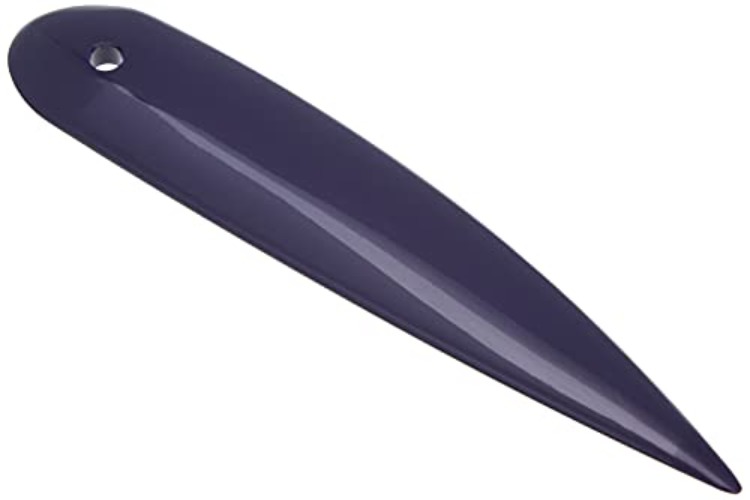 Prym 610191 Aide à la Confection d'angles, Courbes et arêtes à façon - A - pflaumenblau, 1 Stück