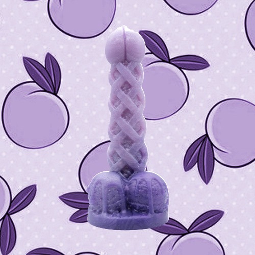 Peach Pie A La Mode Dildo - Mini / Add Suction Cup / Soft 00-30