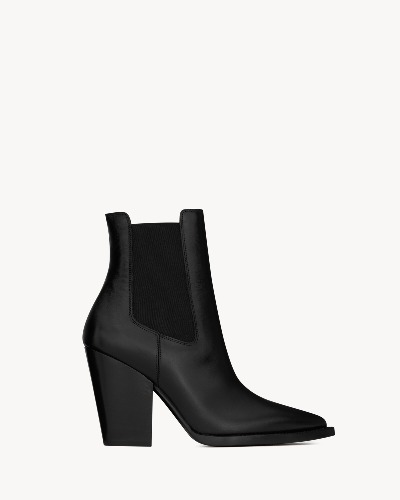 Saint Laurent THEO CHELSEA BOOTIES IN SMOOTH LEATHER 