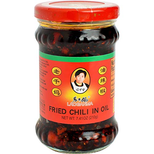 Laoganma (Lao Gan Ma) Chili Sauces (Fried Chili In Oil) You La Jiao 7.41 Fl Oz (Pack Of 1)