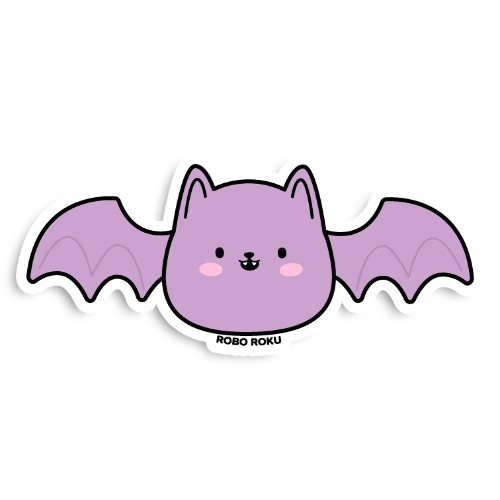 Bat Vinyl Sticker