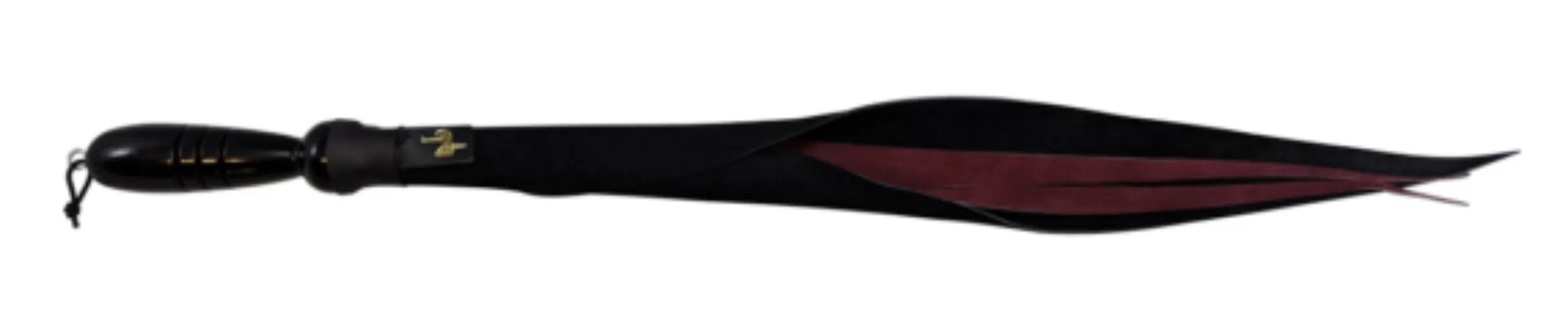 Dragon Tongue | Black & Maroon