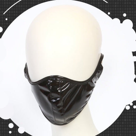 Soul Snatch | Parts: "I'm Toxic" PVC Face Mask - One size / Black