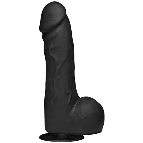 Doc Johnson Merci - The Perfect Dildo 7.5" - with Removable Vac-U-Lock Suction Cup - ULTRASKYN - for Adults Only, Black