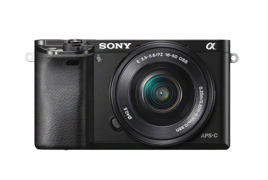 Sony Alpha a6000 Mirrorless Digital Camera 24.3MP SLR Camera with 3.0-Inch LCD (Black) w/16-50mm Power Zoom Lens - 