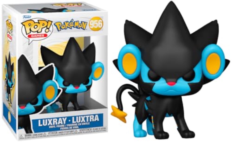 Funko POP! Games: Pokemon - Luxray - Collectable Vinyl Figure - Gift Idea - Official Merchandise - Toys for Kids & Adults - Video Games Fans - Model Figure for Collectors and Display