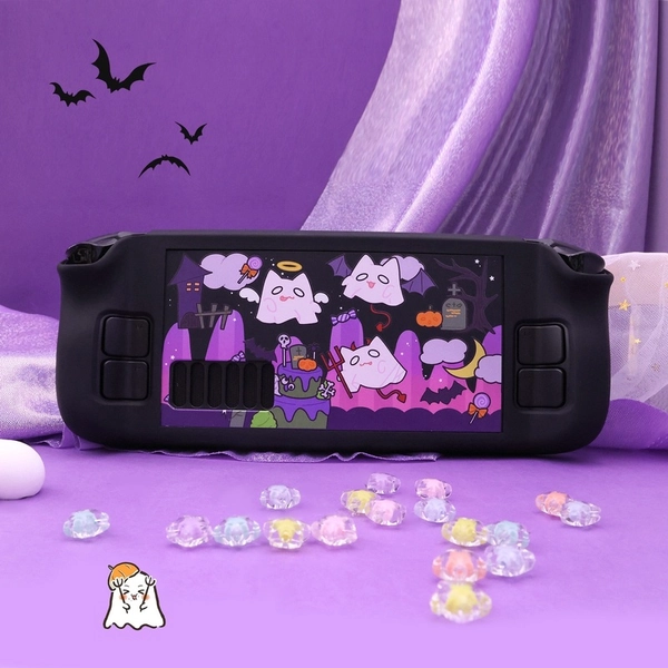 Cute Ghosts Steam Deck Case Halloween Spooky Steam Deck Covers