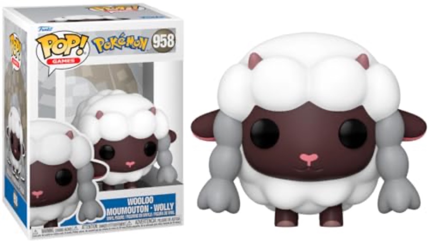 Funko POP! Games: Pokemon - Wooloo - Collectable Vinyl Figure - Gift Idea - Official Merchandise - Toys for Kids & Adults - Video Games Fans - Model Figure for Collectors and Display