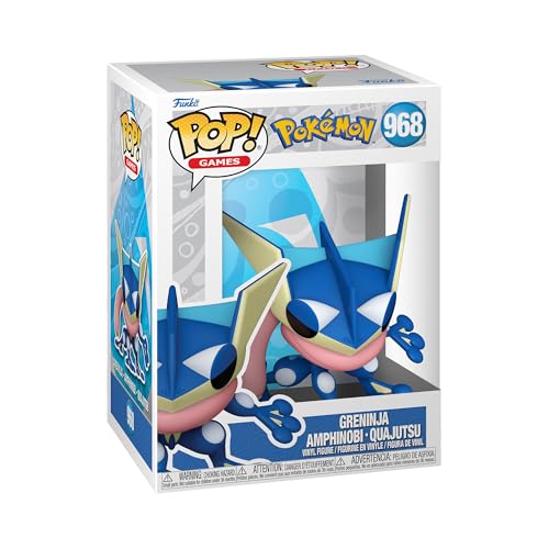 Funko POP! Games: Pokemon - Greninja - Collectable Vinyl Figure - Gift Idea - Official Merchandise - Toys for Kids & Adults - Video Games Fans - Model Figure for Collectors and Display