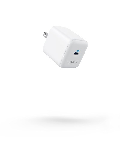 USB C Charger, Anker 20W PIQ 3.0 Fast Charger with Foldable Plug, PowerPort III Charger for iPhone 13/13 Mini/13 Pro/13 Pro Max/12/11, iPad/iPad Mini, MagSafe, and More (Cable Not Included) - 