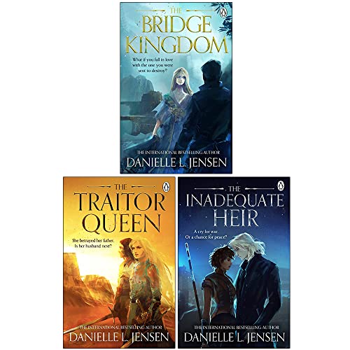 Danielle Jensen The Bridge Kingdom Series Collection 3 Books Set (The Bridge Kingdom, The Traitor Queen, The Inadequate Heir)