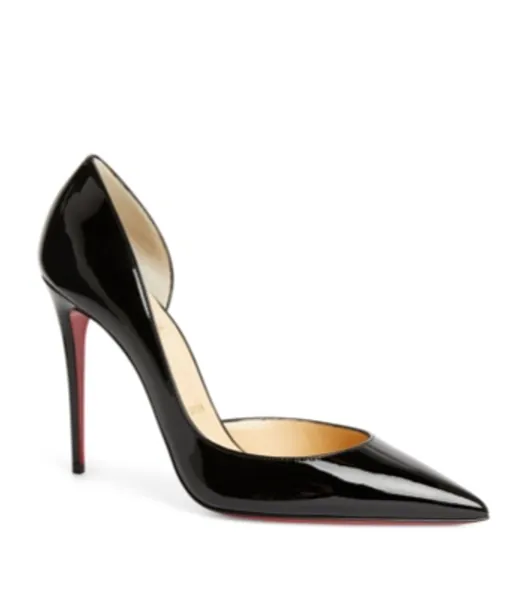 Christian Louboutin black Iriza Patent Leather Pumps 100 | Harrods UK