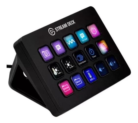 Stream Deck Elgato 15 Botones Lcd Customizables 