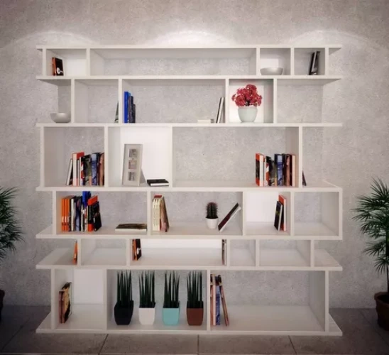 Estanteria, Biblioteca De Diseño, Rack Divisor De Ambiente 