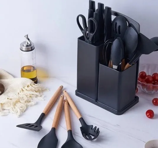 Kit Completo Jogo Utensílios de Cozinha